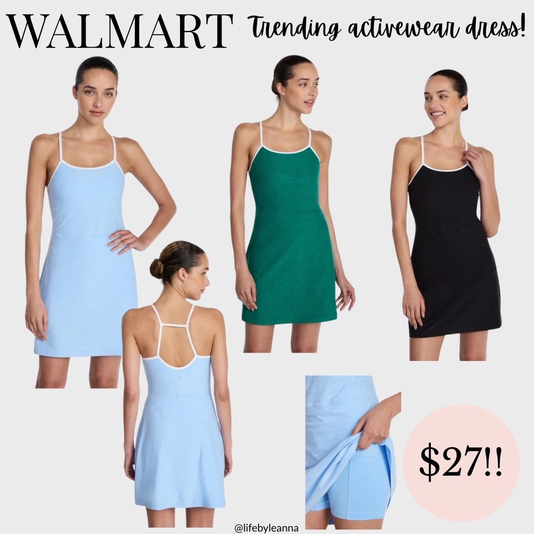 Walmart trending activewear dress in stock! High sell out risk!

#LTKootd #LTKmomlife #LTKActive