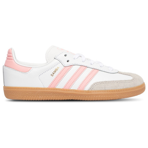 adidas adidas Originals Samba - Girls' Preschool Brown/White/Pink Size 3.0 | Champs Sports
