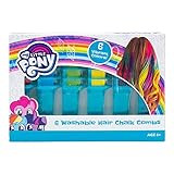 My Little Pony Hair Chalk Combs 6 Pack Toy | Amazon (US)