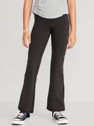 High-Waisted PowerChill Crossover Flared Leggings for Girls | Old Navy (US)