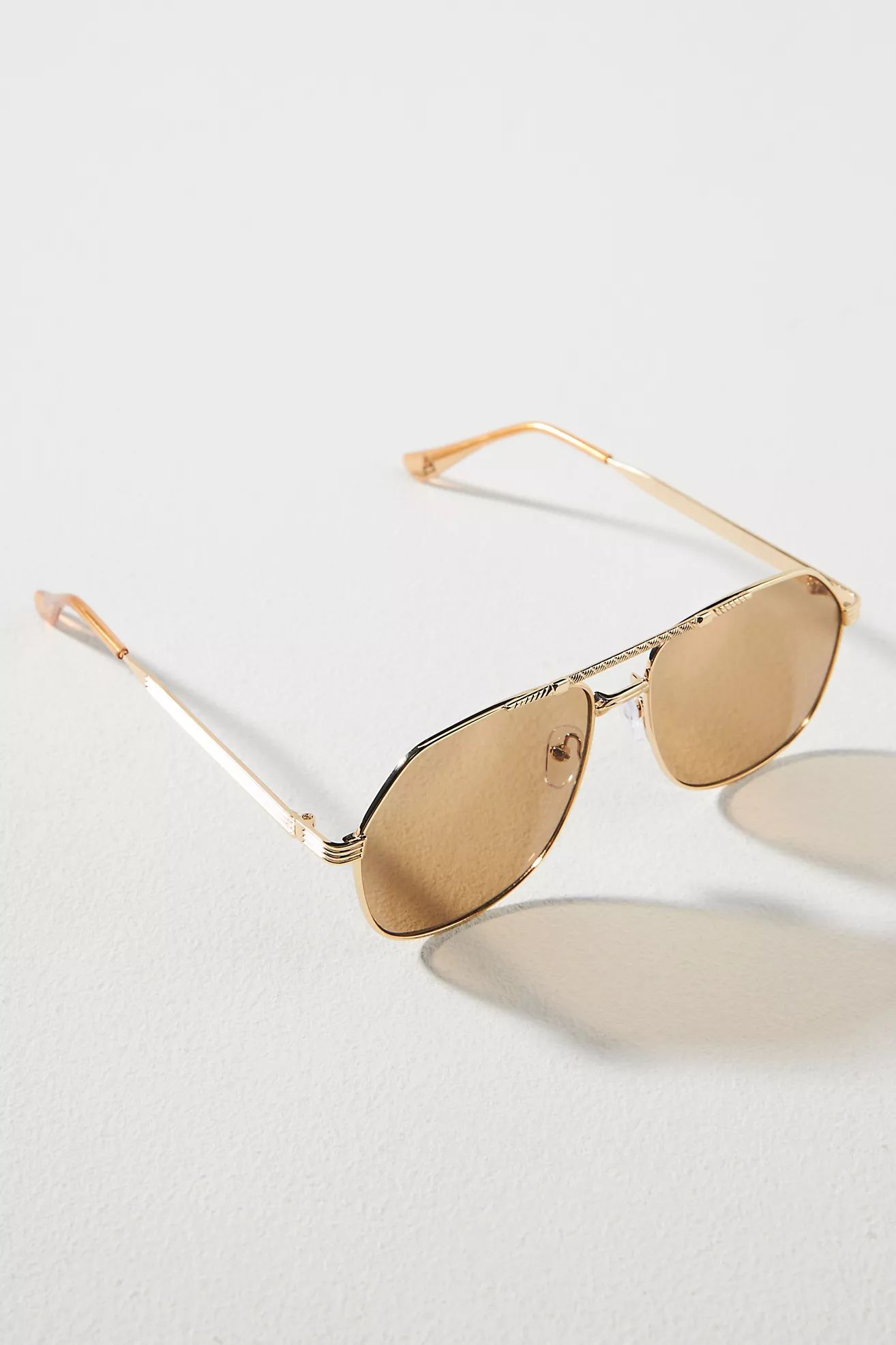 AIRE Cosmos Aviator Sunglasses | Anthropologie (US)