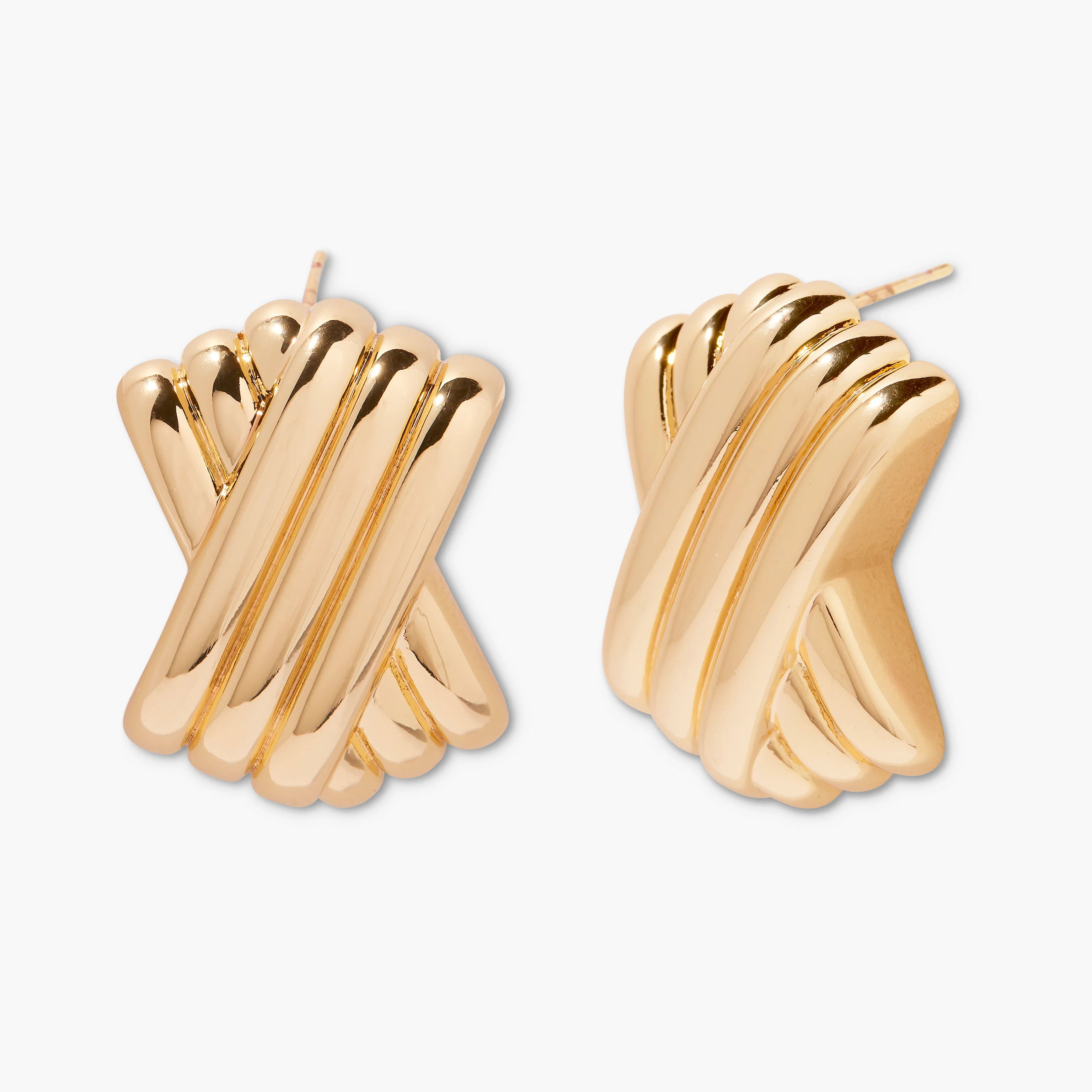 Harper X Statement Earrings | Brook and York