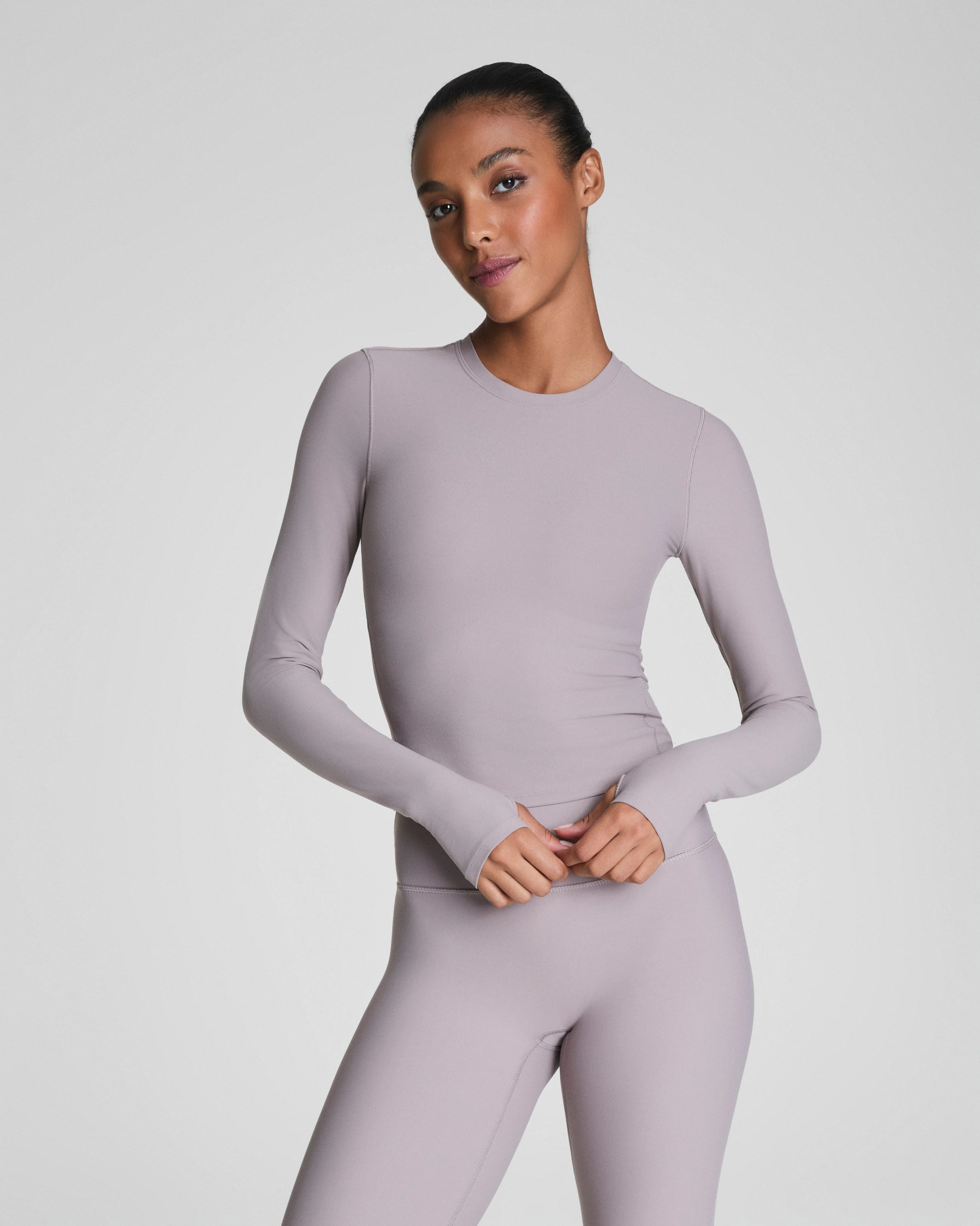 OnForm Long Sleeve Top – Sculpting, Soft Fit | SPANX | Spanx Canada