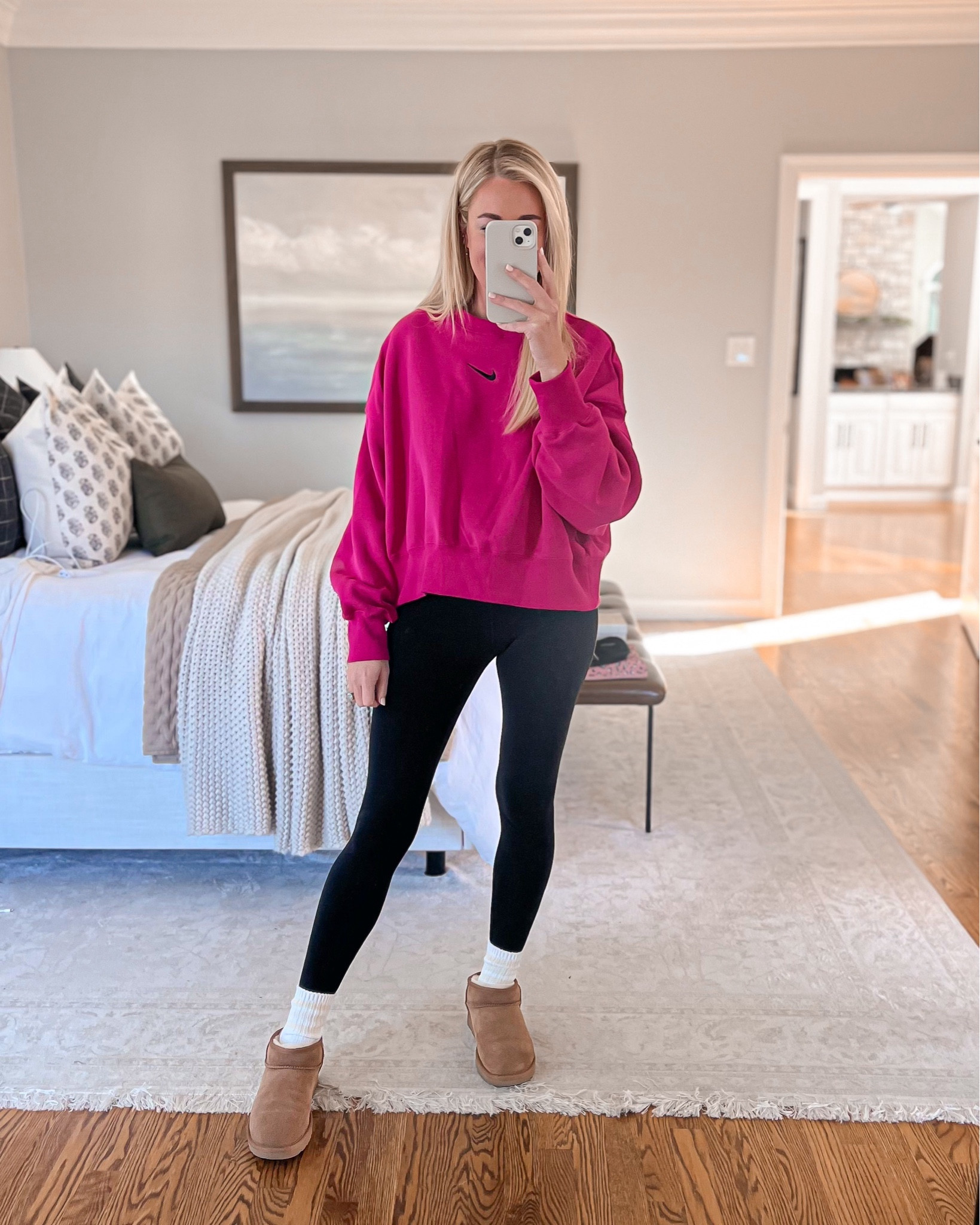 Todays OOTD // wearing a small in sweatshirt & leggings (both fit true to size)

Casual outfit, gift idea for her, leggings, leggings outfit, Nike sweatshirt 

#LTKCyberWeek #LTKstyletip #LTKSeasonal