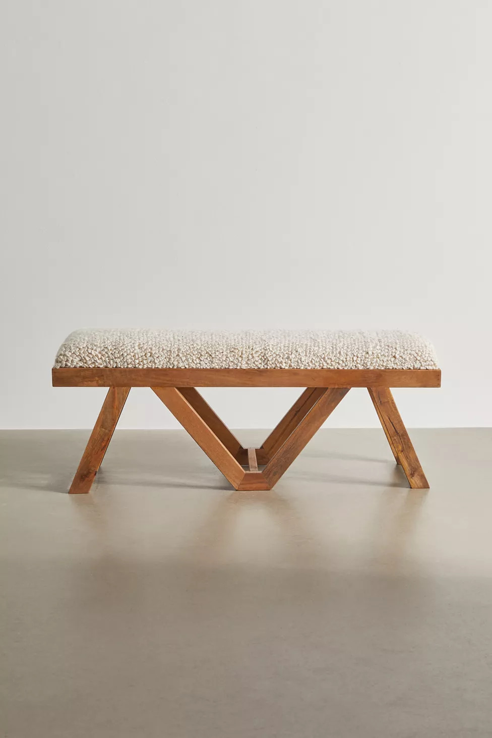 Akira Wood Bench | Urban Outfitters (US and RoW)