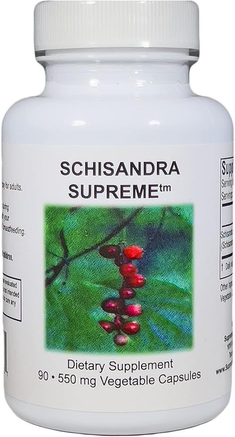 Supreme Nutrition Schisandra Supreme, 90 Pure Herb Vegetarian Capsules | Amazon (US)