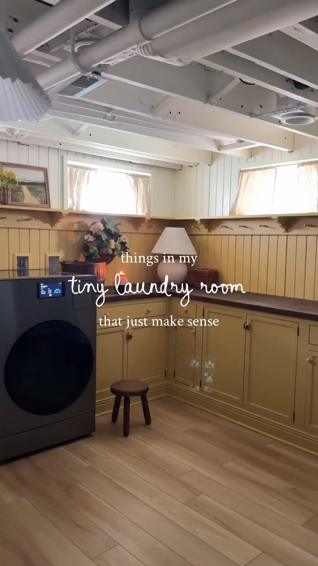 #ad Our little laundry room is the workhorse of the house 😆 here are some things that make laundry more efficient! Comment “LAUNDRY” for links! @wayfair #WayfairPartner #Wayfair #SpringCleaning

