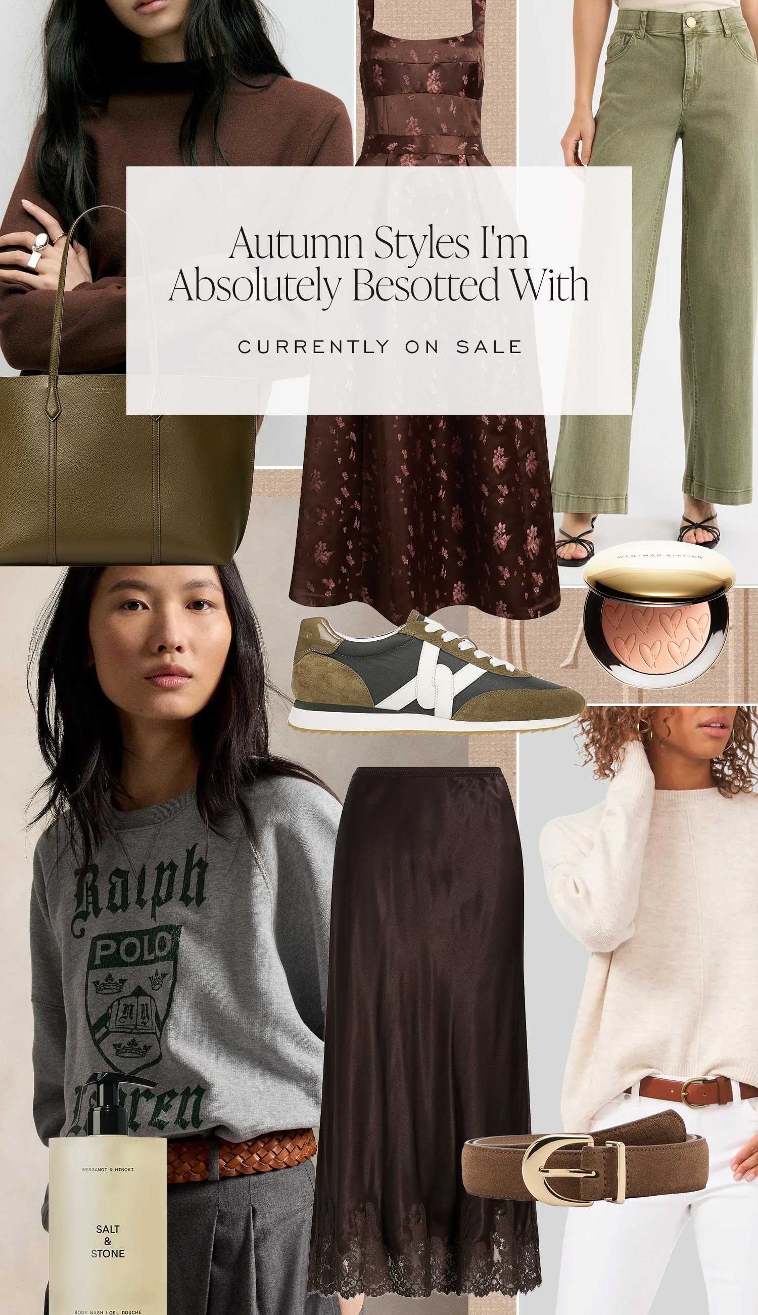 Nordstrom Fall Savings - all the neutrals in skirts, a graphic sweatshirt, oversized sweaters and fall accessories.  

 #LTKSaleAlert
