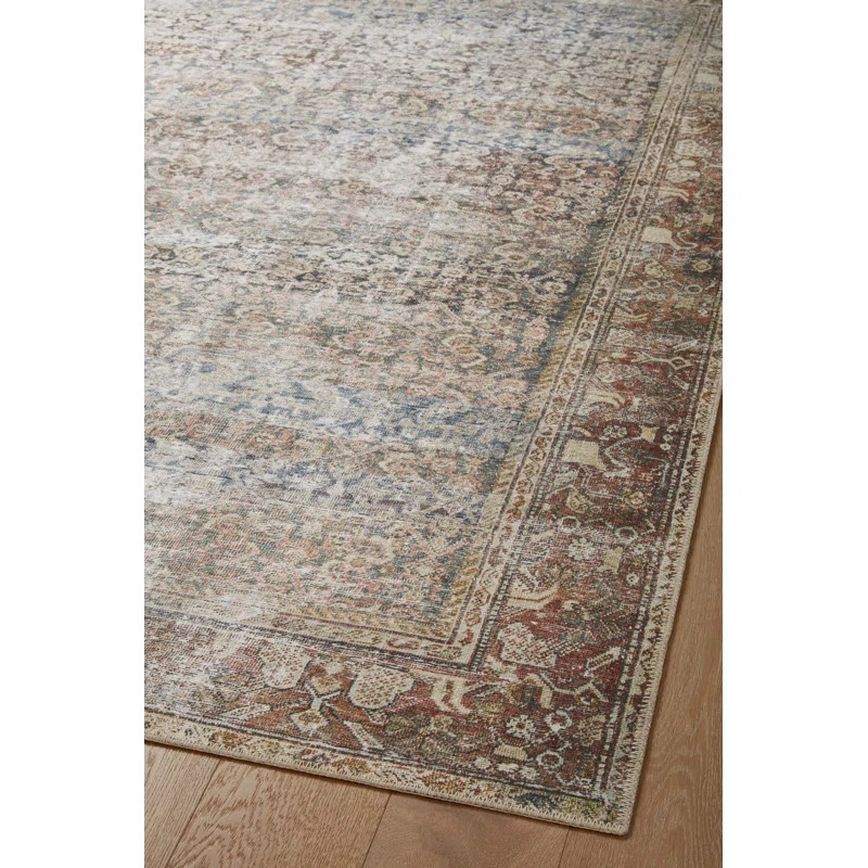 Amber Lewis x Loloi Georgie Multi / Spice Area Rug | Wayfair North America