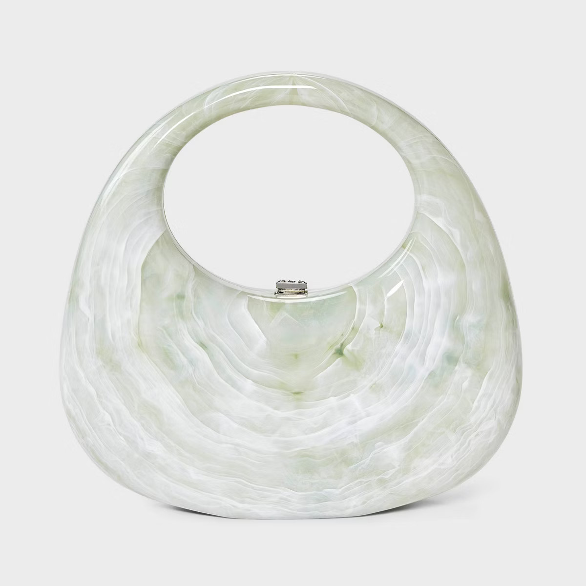 Crescent Marble Minaudiere Clutch - A New Day™ | Target