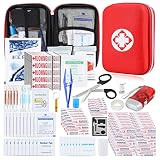 YIDERBO First Aid Kit Survival Kit, 241Pcs Upgraded Outdoor Emergency Survival Kit Gear - Medical Su | Amazon (US)