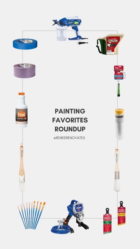 All of my favorite painting tools, including my airless sprayers! 🎨 

#LTKFind #LTKhome #LTKunder50