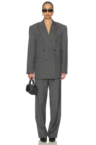 Ronny Kobo 1988 Blazer in Dark Grey from Revolve.com | Revolve Clothing (Global)