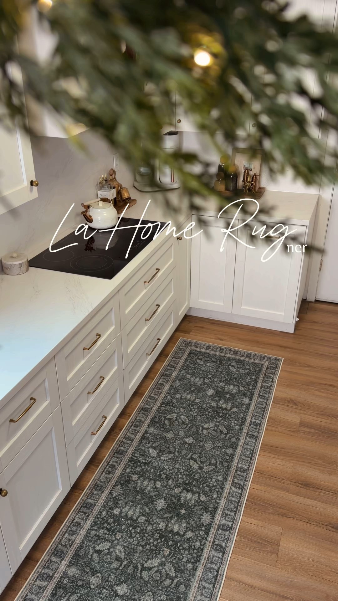 Just had to update my kitchen for a little Christmas vibe, so I grabbed this beautiful runner and OMG I’m obsessed. The green shades give the perfect soft holiday look and it’s washable it’s for sure staying
Use code ALE15 for an extra 15%off

#LTKHome #LTKHoliday #LTKFindsUnder100