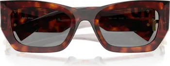 53mm Rectangular Sunglasses | Nordstrom
