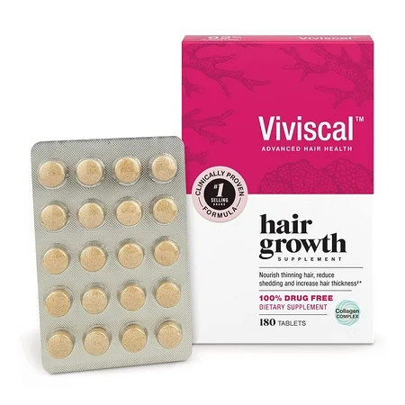 Viviscal Clinically Proven Dietary Supplement for Women 180 Tablets | Walmart (US)