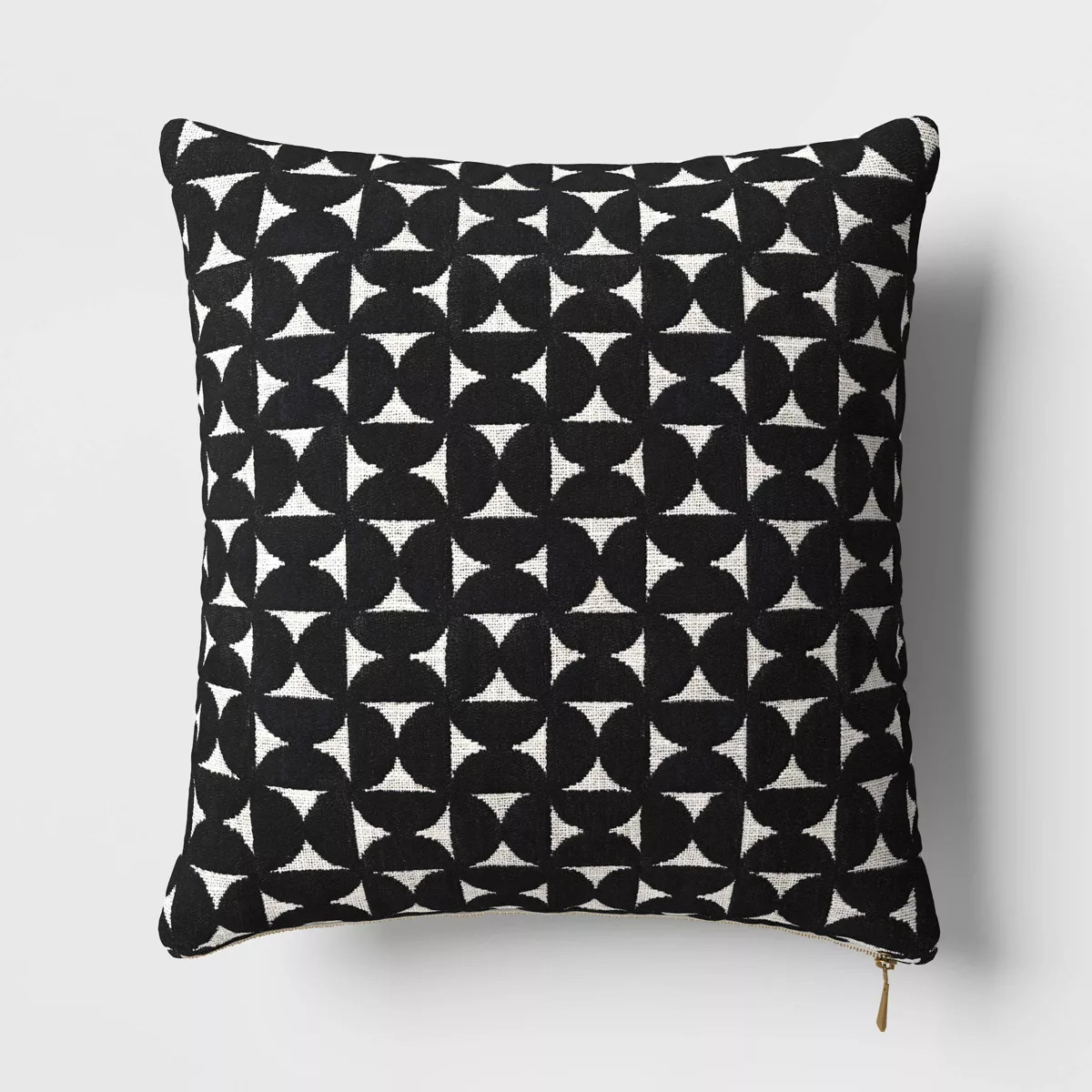 Velvet Jacquard Geo Square Throw Pillow - Threshold™ | Target
