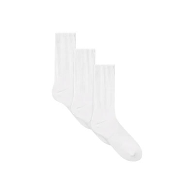 SKIMS Mens Tube Crew Sock 3-Pack | White | Medium | Mens Socks | SKIMS (US)