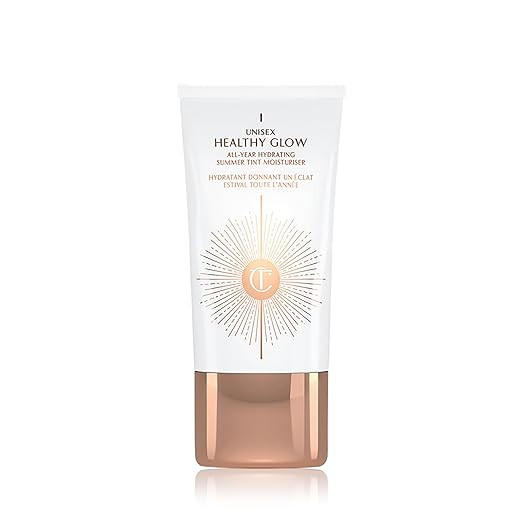 Charlotte Tilbury Unisex Healthy Glow Skin Tint - Hydrating Tinted Moisturizer Enriched with Bron... | Amazon (US)