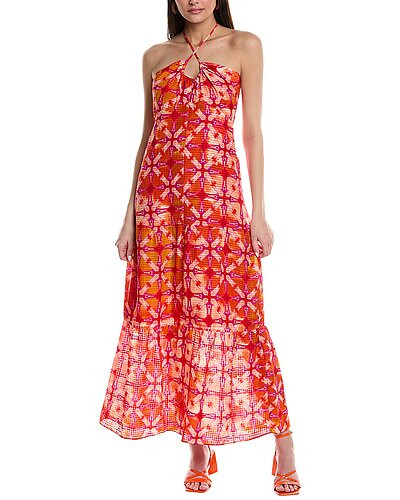 Zenna Linen-Blend Maxi Dress | Gilt & Gilt City
