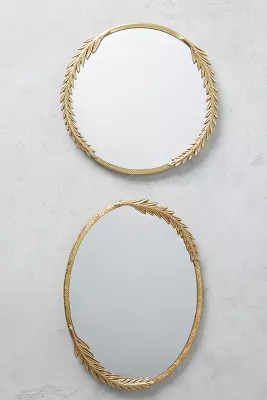 Olive Leaf Mirror | Anthropologie (US)