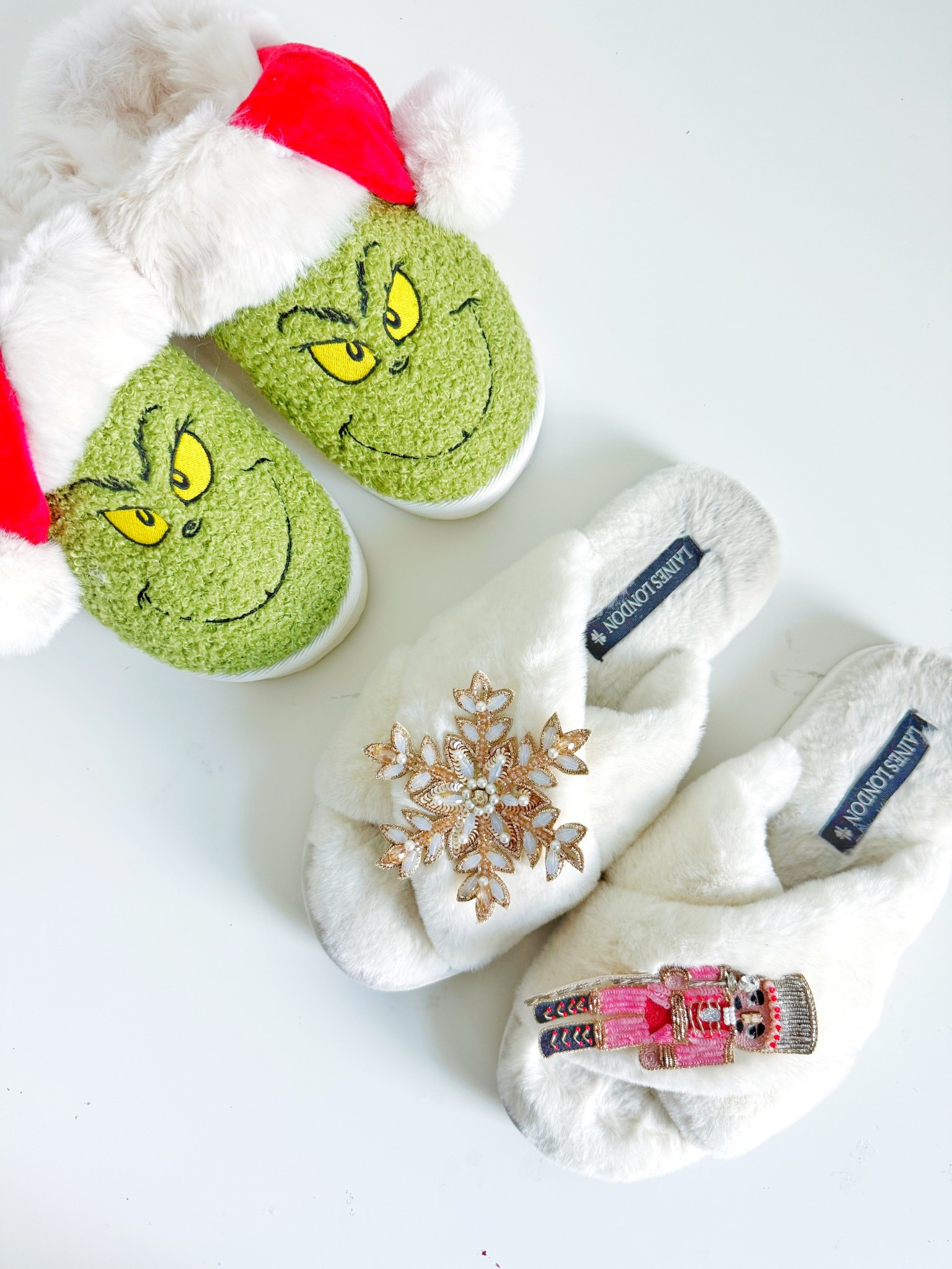 Holiday slippers for the cozy girlies?? Yes, please!!

Christmas slippers l holiday slippers l grinch slippers l nutcracker slippers l snowflake slippers 

#LTKGiftGuide #LTKHoliday #LTKselfcare