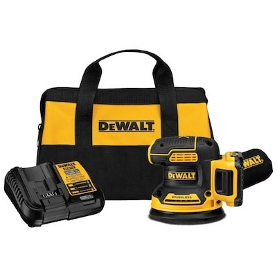 DEWALT 20-Volt Brushless Cordless Variable Speed Random Orbital Sander with Dust Management (Batt... | Lowe's