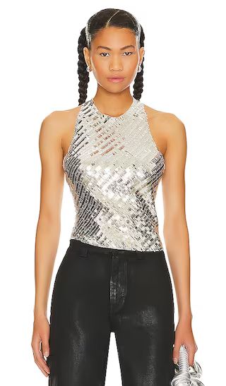 x Intimately FP Disco Fever Cami In Silver Combo | Revolve Clothing (Global)