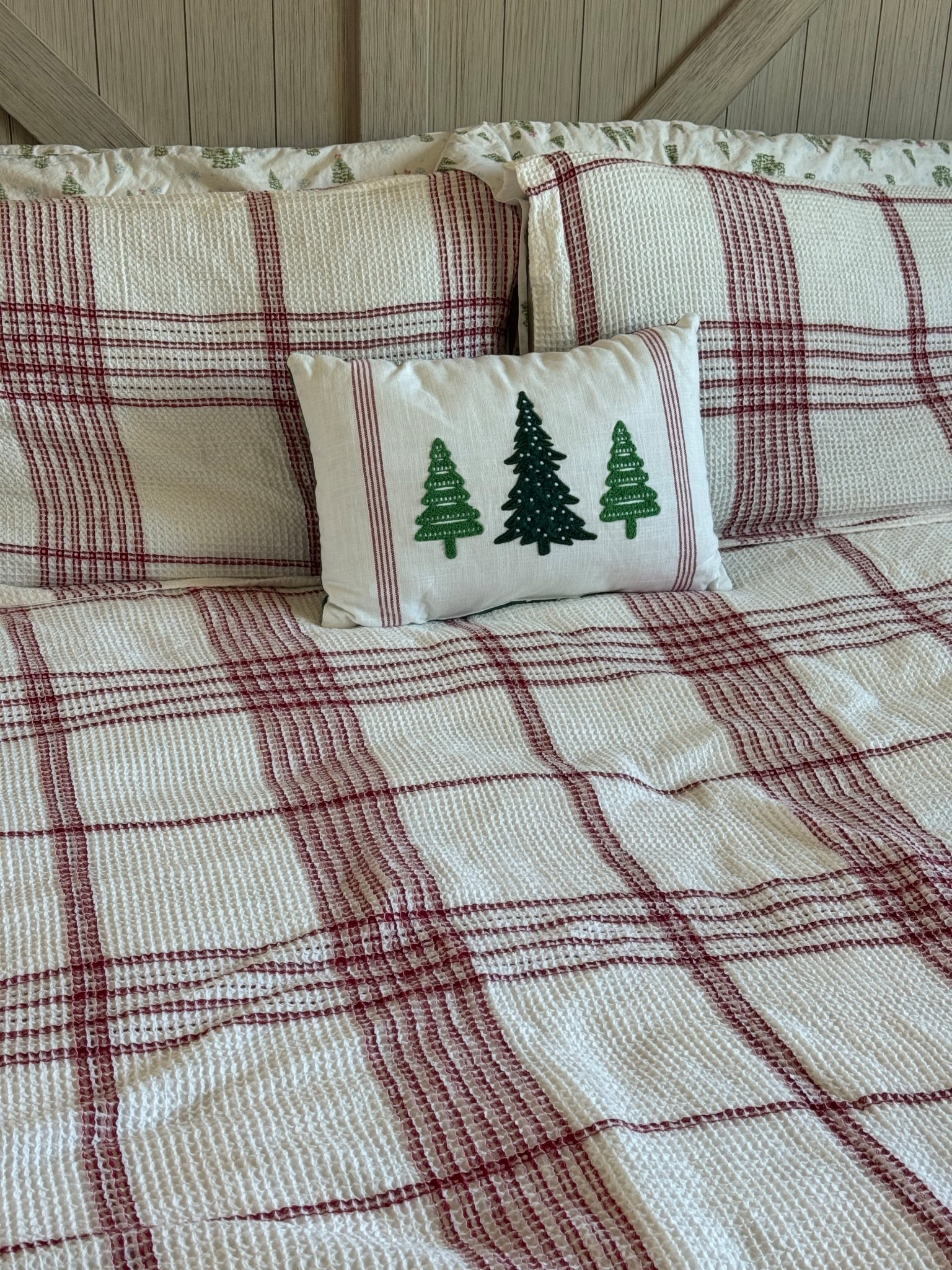 Cutest Christmas Bedding ON SALE!!
The sheets are Christmas trees and my comforter is candy cane stripes! 

#LTKHoliday #LTKSaleAlert #LTKHome