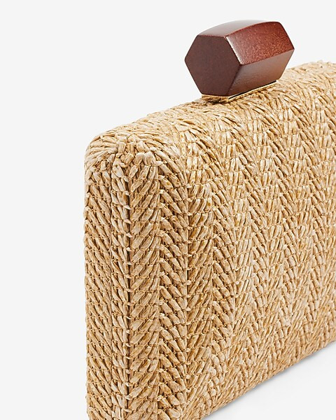 Shiraleah Natural Straw Clutch | Express