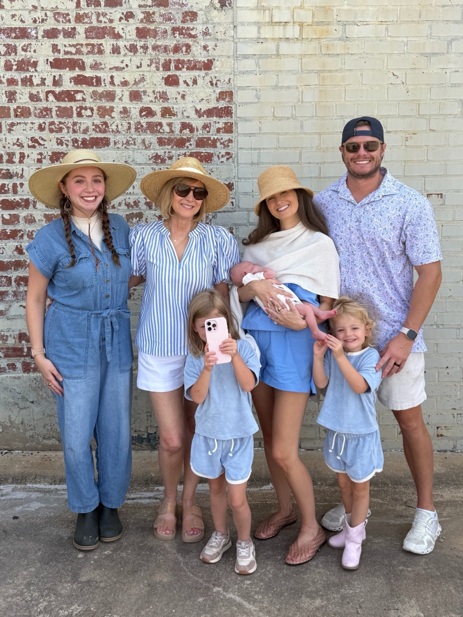 Blue and white striped puff sleeve top and white shorts for the farmers market!

#LTKOver40 #LTKSeasonal #LTKmorningroutine
