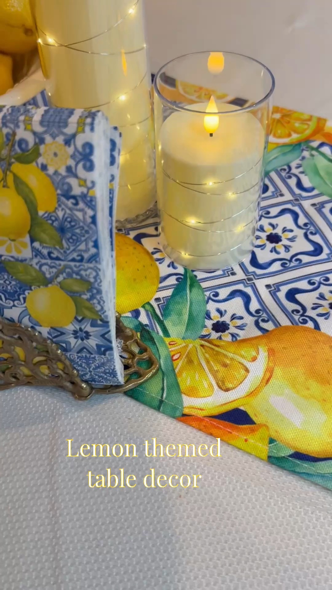 Happy National Lemon Day! It’s always fun to do a lemon themed tablescape in the Summer! 🍋

#LTKSeasonal