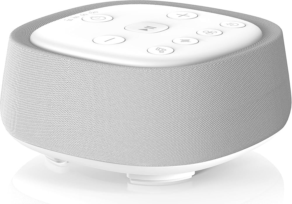 White Noise Machine, Portable Sound Machine for Baby kids Adult Sleeping, Features Rechargeable, ... | Amazon (US)