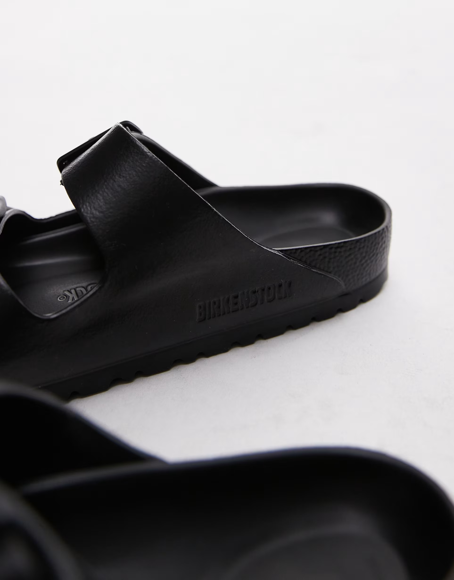 Birkenstock Arizona Eva flat sandals in black | ASOS (Global)