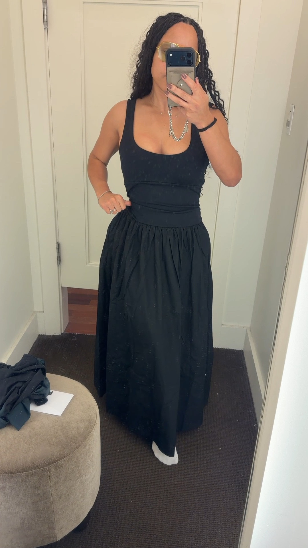 Fell in love with this dress at #BananaRepublic a few weeks ago. I needed a smaller size and it wasn’t available. This is a M. Super stretchy. Worked out perfectly because the #dress is finally back in stock online and on #sale! Just ordered an XS and sharing with you so you can get yours before it sells out too!

#blackdress #summerdress #dresses

#LTKSaleAlert #LTKSeasonal #LTKstorytime