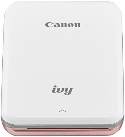 Canon IVY Mini Photo Printer for Smartphones (Rose Gold) - Sticky-back prints, Pocket-size | Amazon (US)