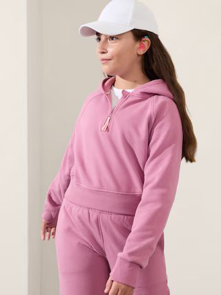 Athleta Girl All Day Half Zip Hoodie | Athleta