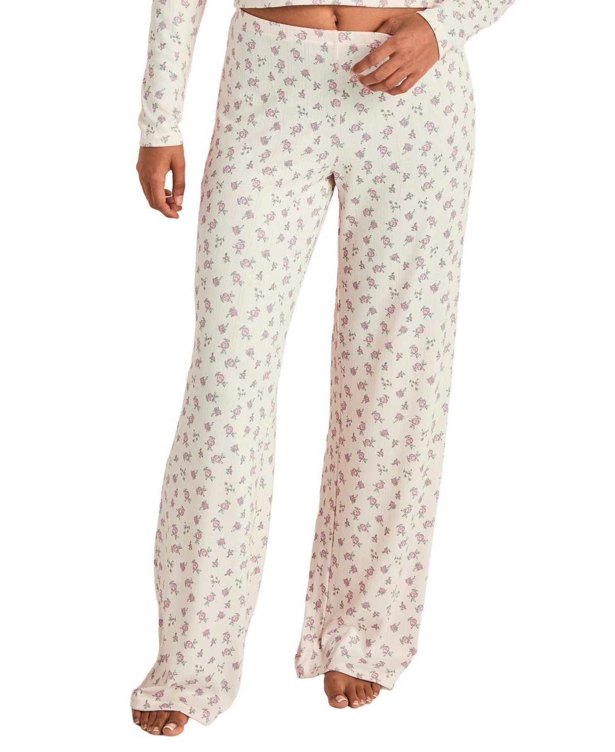 Adore Me Pointelle Women's Soft Touch Collection - Floral beige | Macy's