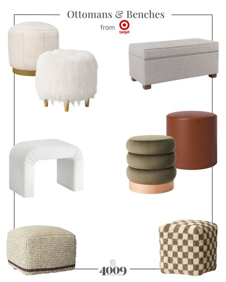 Favorite ottoman and benches from Target. 

Fleece, boucle, velvet, faux leather, checkeredd

#LTKstyletip #LTKfamily #LTKhome