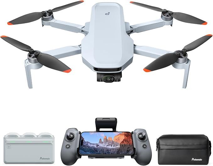 Potensic ATOM 2 Drone with Camera for Adults 4K Video, 8K Photo, Under 249g, 3-Axis Gimbal, 10KM ... | Amazon (US)