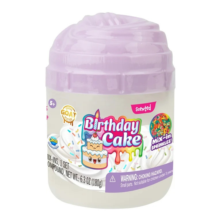 ORB GOAT Slimi Slime Birthday Cake, Children Ages 5+ | Walmart (US)