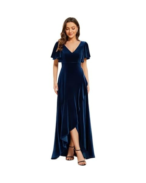 Simplee Women Boho Floral Maxi Dress Flowy Casual V Neck Short Sleeve Wedding Guest Holiday Beach... | Amazon (US)