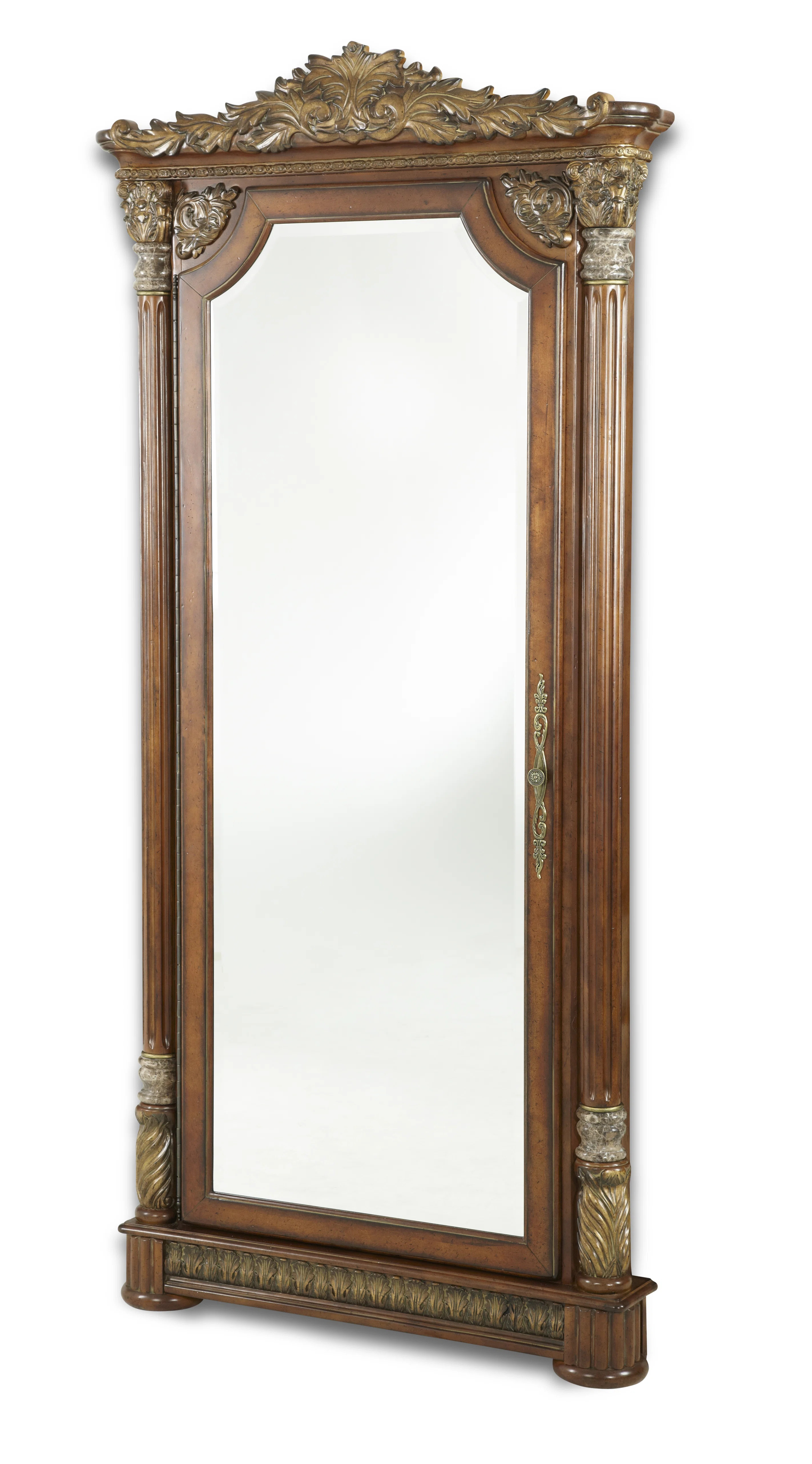 Villa Valencia Accent Floor Mirror | Wayfair North America