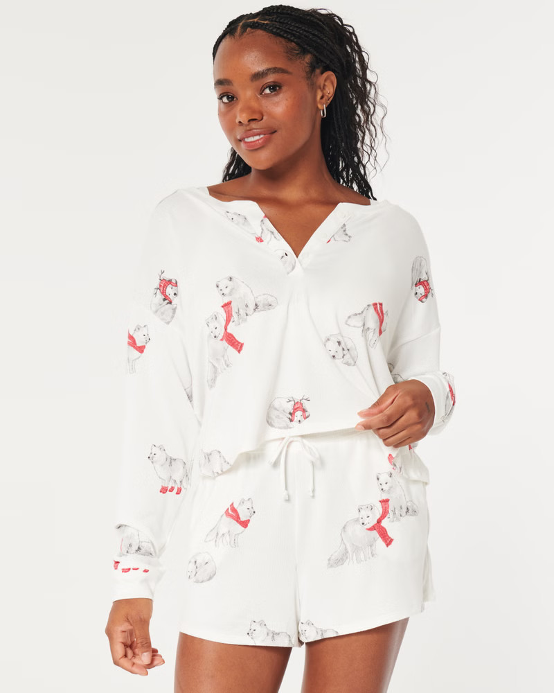 Gilly Hicks Cozy Pajama Shorts | Hollister (US)