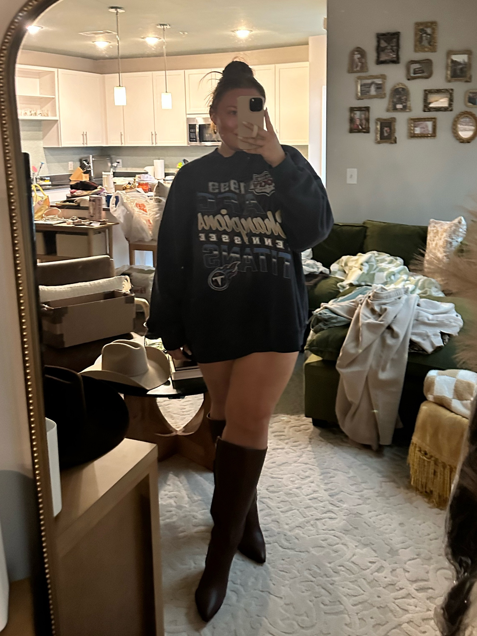 Wide calf AND extra wide calf boots that actually fit!!!! Wearing the size 11 XWC here and I have extra room - my calf is 18.5”. I also feel like I could do the 10.5 instead of 11  

#LTKPlusSize #LTKShoeCrush