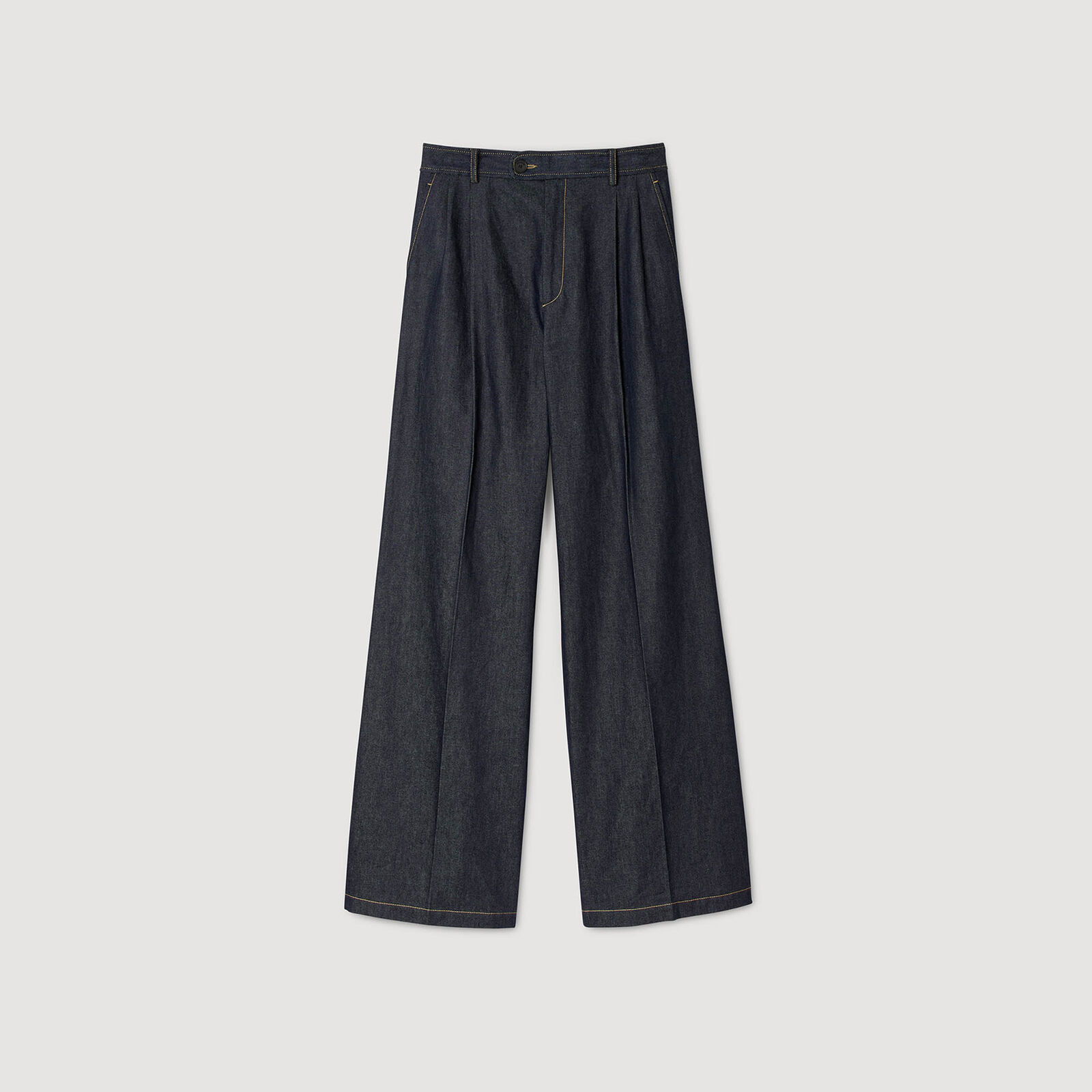 Denim suit trousers | Sandro US | Sandro-Paris US