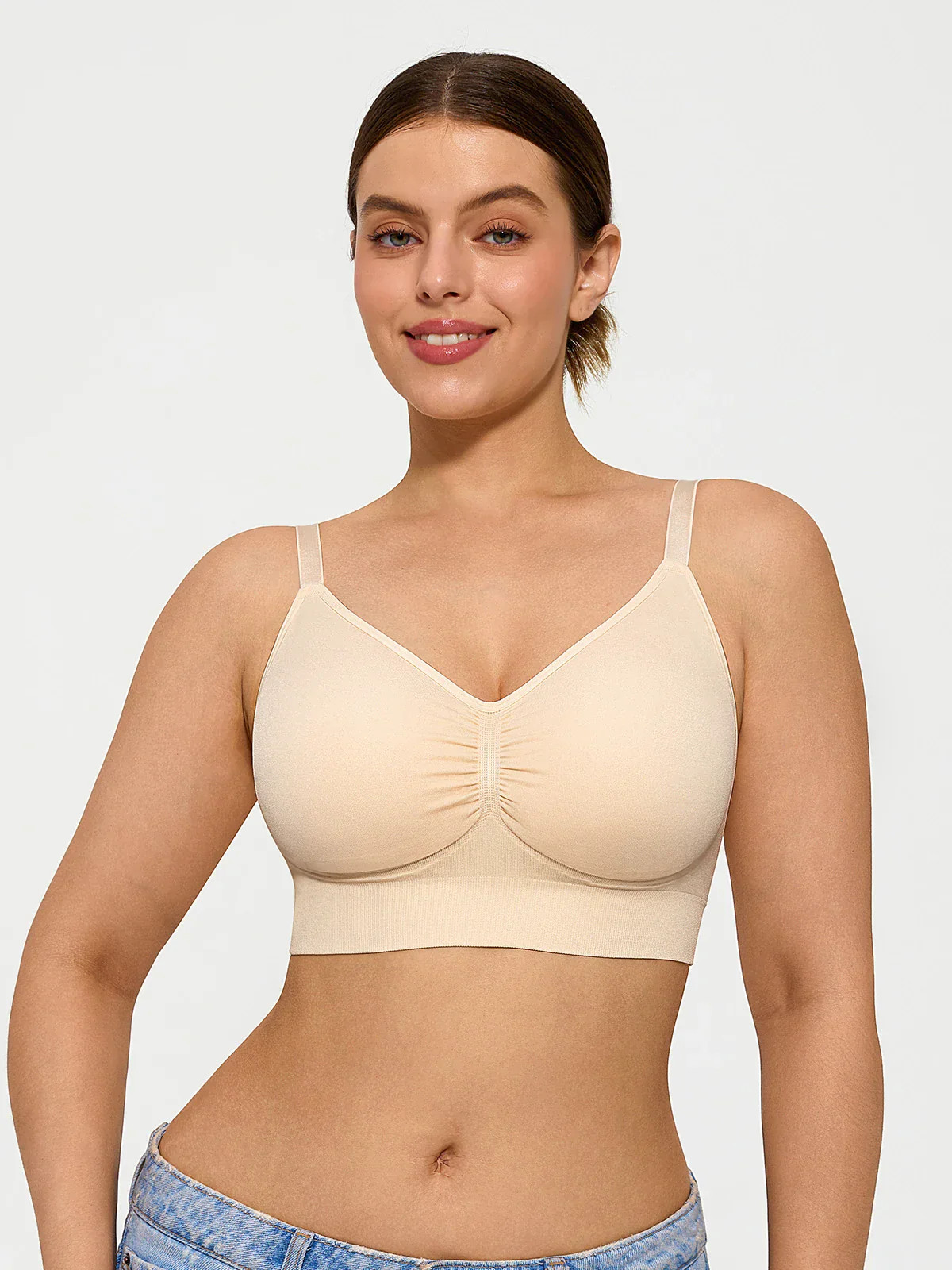 Seamless Comfort Removable Pad Everyday Bra | Popilush