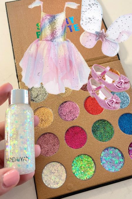 Georgia requested a rainbow butterfly costume this year. And she wants lot of glittery makeup. I think we nailed it. 

 Halloween costume for kids, butterfly coat timer, rainbow fairy, glitter makeup 

#LTKHalloween #LTKkids