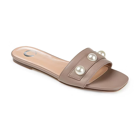 Journee Collection Womens Leonie Slide Sandals | JCPenney