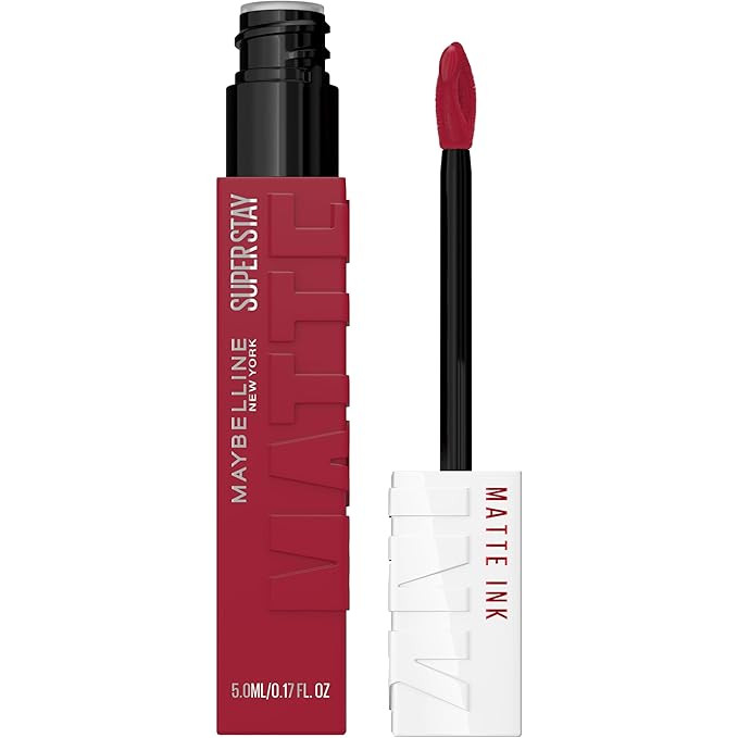 Maybelline Super Stay Matte Ink Liquid Lipstick Makeup, Long Lasting High Impact Color, Up to 16H... | Amazon (US)